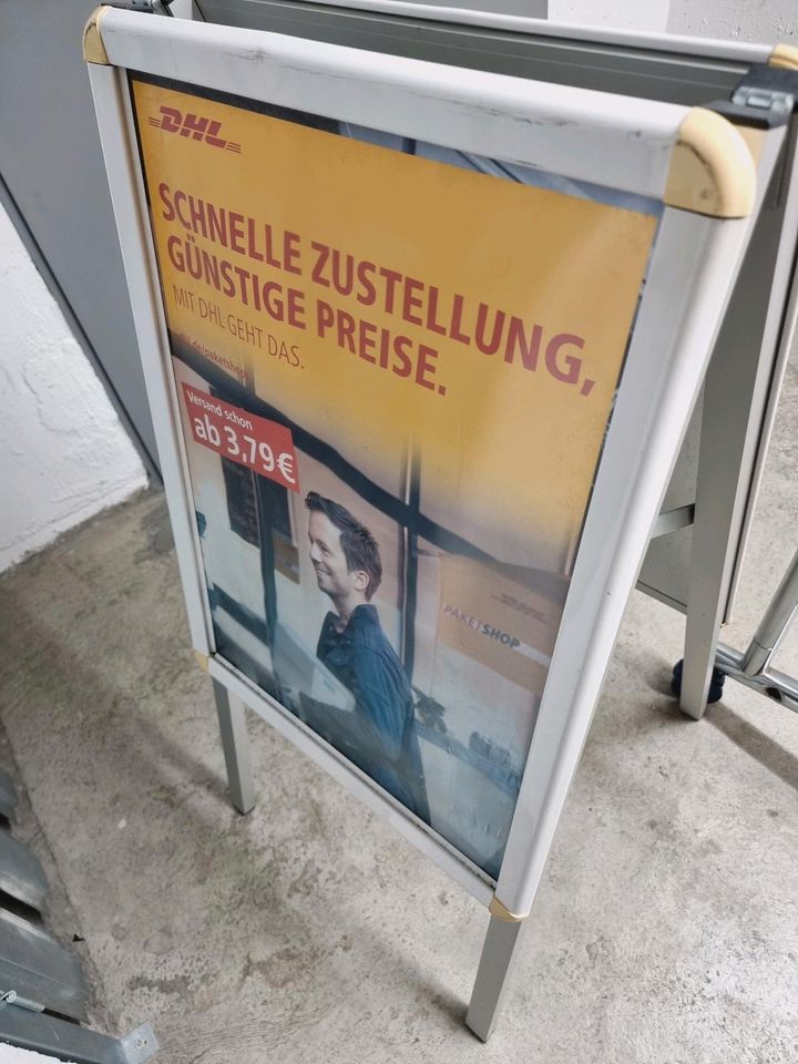 Kleine Kundenstopper Werbeständer in Augsburg