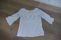 Bluse Tunika Tom Tailor Gr. S Weiß Boho Hessen - Gießen Vorschau