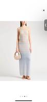Sandro Strickkleid Gr. 34/XS S Hellblau Beige Missoni Zigzag Eimsbüttel - Hamburg Rotherbaum Vorschau