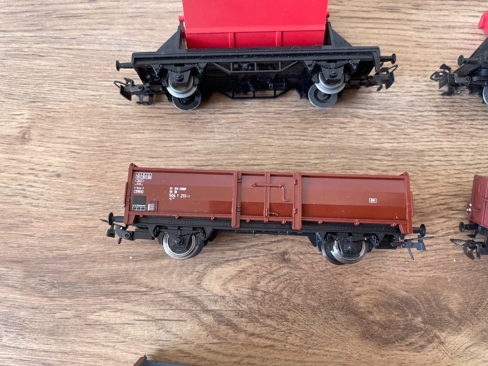 H0 Konvolut Märklin Piko Roco 1:87 Güterwagen Container Loren in Ludwigshafen