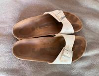 Birkenstock Madrid, Perlweiß Lack, Gr. 40 Thüringen - Erfurt Vorschau