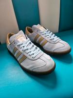Adidas Hamburg State Series Illinois Prairie Blue Beige Suede 45 Niedersachsen - Lamspringe Vorschau
