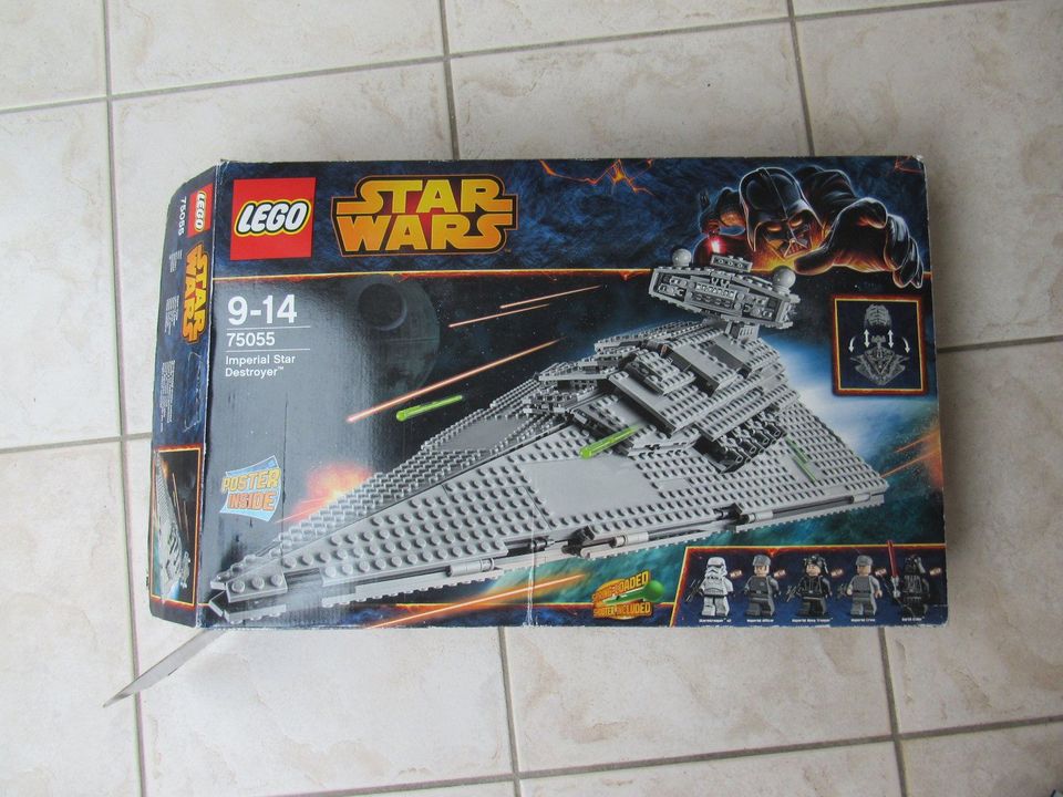 LEGO Set 75055 Star Wars Imperial Star Destroyer - unvollständig in Borken