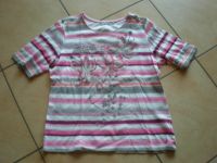 Rabe rosa-lila-weiß-gesteiftes T-Shirt für kleine Frauen Gr. 38 Rheinland-Pfalz - Bad Sobernheim Vorschau