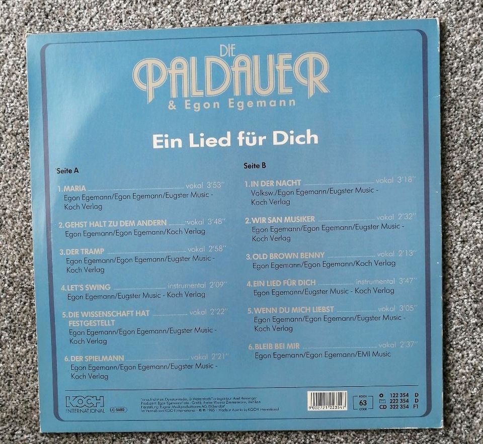 LP- Die Paldauer in Bischofswerda