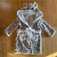 Baby Kleinkind Bademantel Giraffe flauschig Gr.86/92 weißgrau NEU Baden-Württemberg - Warthausen Vorschau