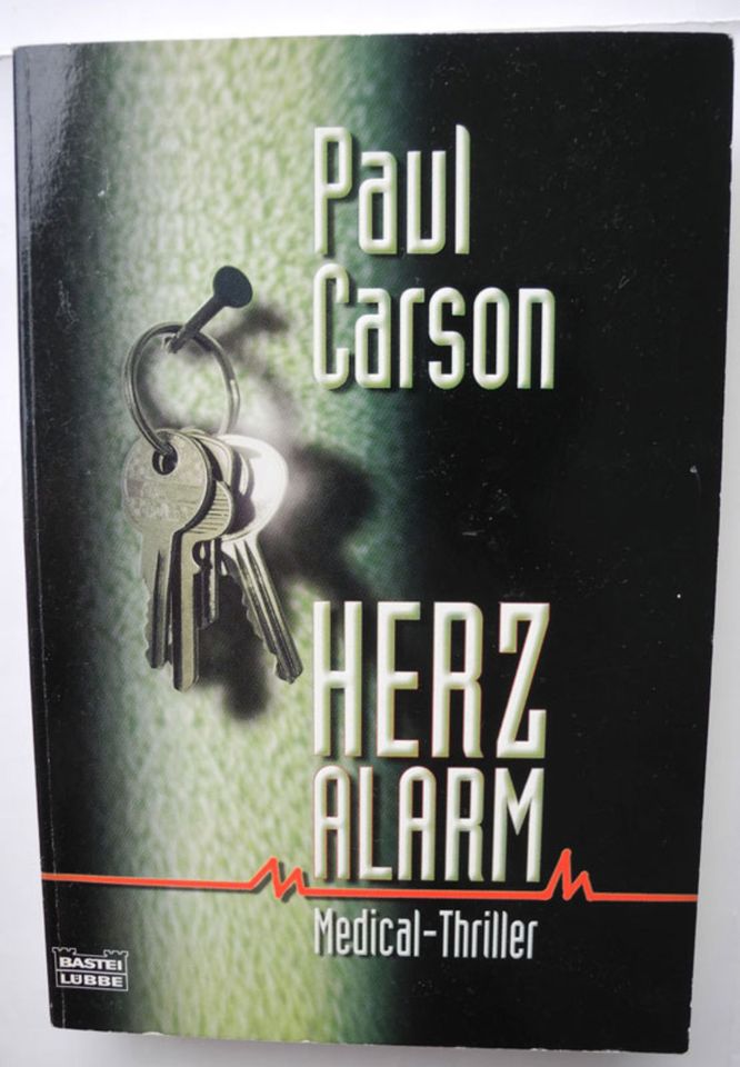 Herz Alarm; Paul Carson; Medical Thriller; Taschenbuch in Neustadt an der Weinstraße