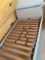 Bett mit Lattenrost Holz Nordrhein-Westfalen - Steinheim Vorschau