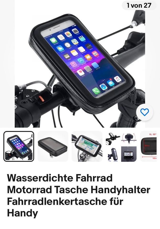 Fahrradlenkertasche Handytasche in Lastrup