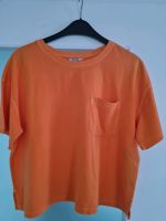 Comma Shirt Orange neuwertig Gr.42 Hessen - Hessisch Lichtenau Vorschau