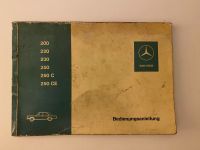 Mercedes /8 W114 W115 Bedienungsanleitung 1971 Niedersachsen - Hambühren Vorschau