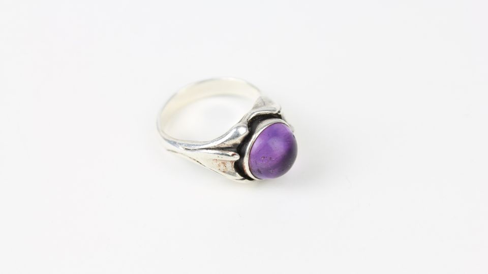 OlY?elegante designer amethyst silber ring Gr. 52 in Nürnberg (Mittelfr)