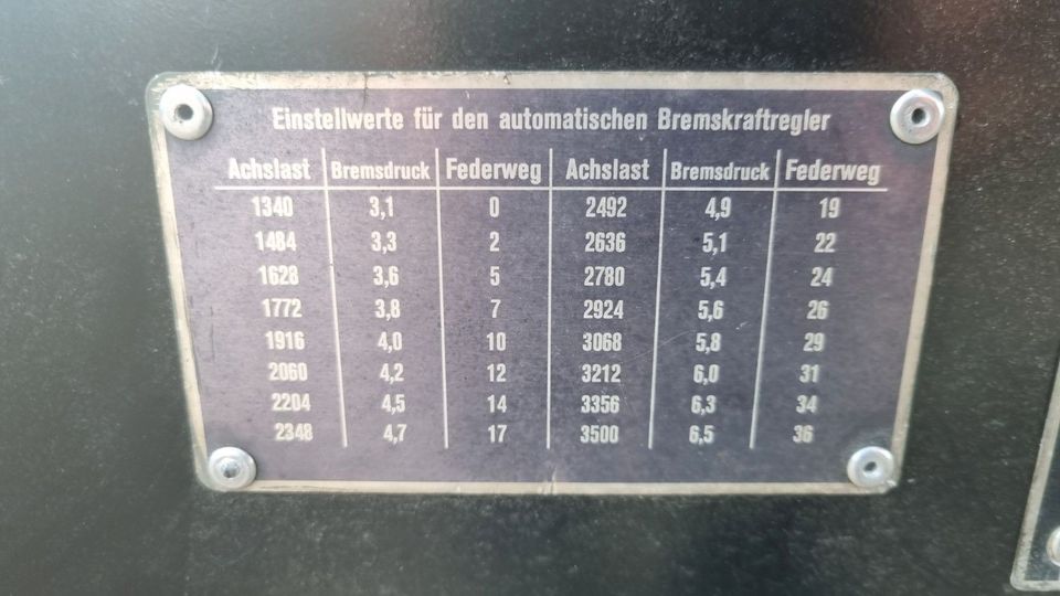 Kässbohrer BWB 1-Achsanhänger 3-Seitenkipper in Gaggenau