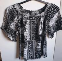 FLAME Damen Oberteil Top Bluse Shirt Longshirt schwarz-weiß Gr 38 Rheinland-Pfalz - Haßloch Vorschau