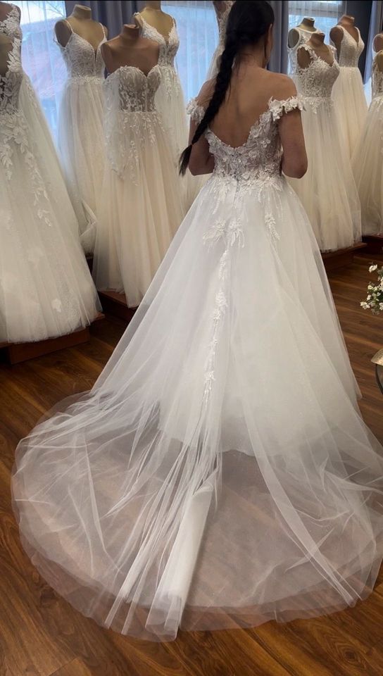 Brautkleid Weiß Hochzeitskleid Kleid Standesamt Prinzessinnen in Berlin