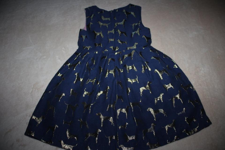 Hundmotiv Glitzer Kleid von Mini Boden in Gr.116-122 (6-7J) in Marxzell