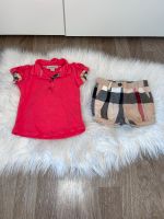 Burberry Set Polo Shirt pink kurze Hose Nova Check 62 68 Baden-Württemberg - Sulz Vorschau