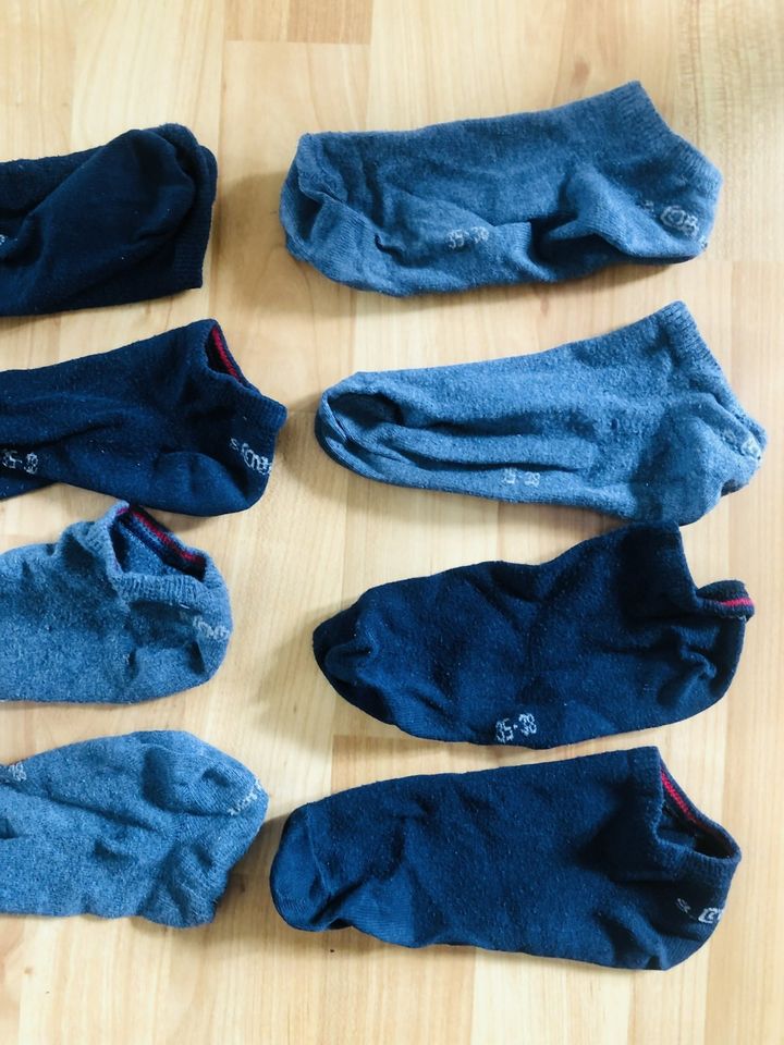 sOliver Sneakersocken 8 paar Socken Strümpfe blau kurz Gr 35-38 in Berlin