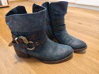 Marco Tozzi Stiefeletten blau Gr. 39 Bayern - Schaufling Vorschau