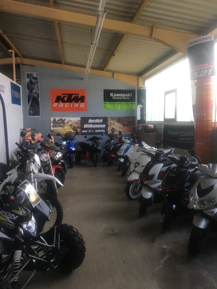 Scooter Roller Motorrad Shop & Service Verkauf Werkstatt Heil in Ilsfeld