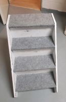 Treppe für Hund/Katze- Shabby Chic grau/weiß Schleswig-Holstein - Güster Vorschau