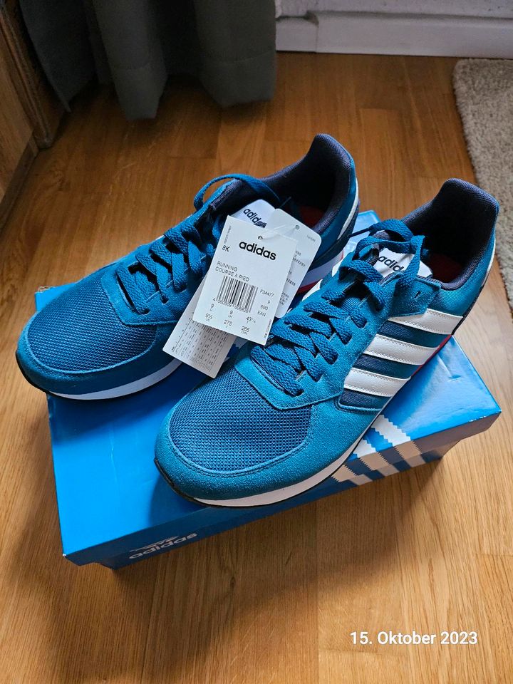 Adidas Herren Sneaker 8K Running blau -Gr. 43 1/3 - US 9 1/2 in Berlin -  Pankow | eBay Kleinanzeigen ist jetzt Kleinanzeigen