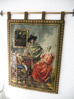 Wandteppich Gobelin mit Bronze Vermeer Mädchen mit Weinglas Niedersachsen - Wolfenbüttel Vorschau