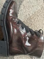 Damen Stiefeletten Größe 61/2 ca. 40 braun Lackleder Ara Nordrhein-Westfalen - Jülich Vorschau