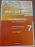 Fundamente der Mathematik, Klasse 7, Gymnasium BW Baden-Württemberg - Immendingen Vorschau
