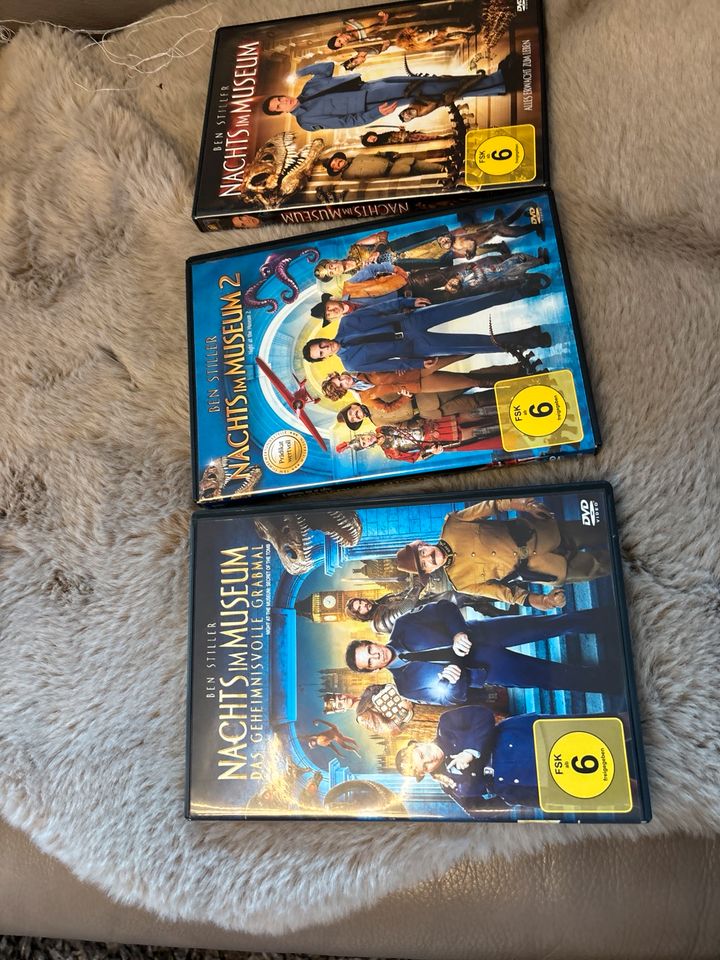 3 DVD nachts im Museum in Asperg