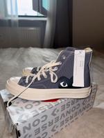 converse x comme des garcons sneakee grau augen Berlin - Wilmersdorf Vorschau