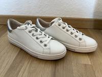 Sneaker low GABOR, weiß / silber, Leder, Gr. 37 Baden-Württemberg - Konstanz Vorschau