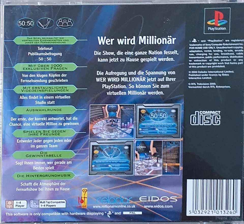 "Wer wird Millionär" für PS1 in Chemnitz