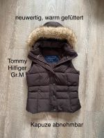 Original Tommy Hilfiger Damen Weste Gr. M 38 dunkelbraun Daune Niedersachsen - Bohmte Vorschau