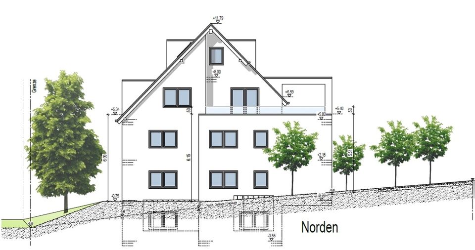 *Baugrundstück mit Baugenehmigung für ein Mehrfamilienhaus!* in Haibach Unterfr.