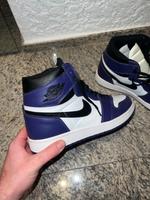 Nike Air Jordan lila Jordan high 1 Gr:45 Hessen - Hofheim am Taunus Vorschau