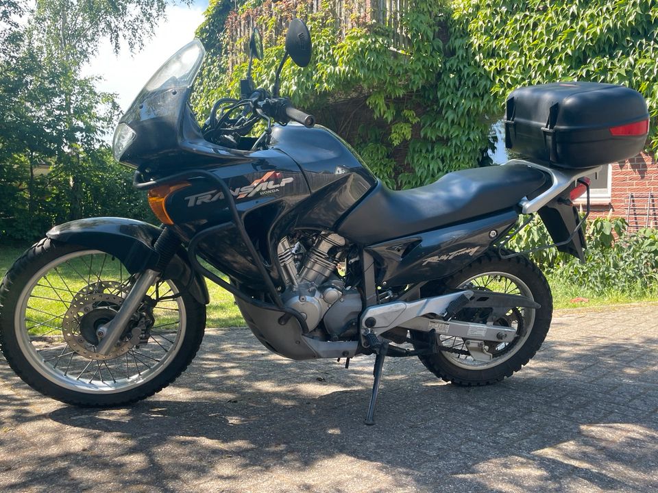 Transalp Honda XL 650 V, top Zustand Griffheizung Bügel TopCase in Winsen (Aller)