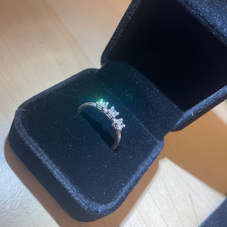 NEU Handgeschmiedeter Damen Ring Verlobung Silber 925 Engagement in Köln