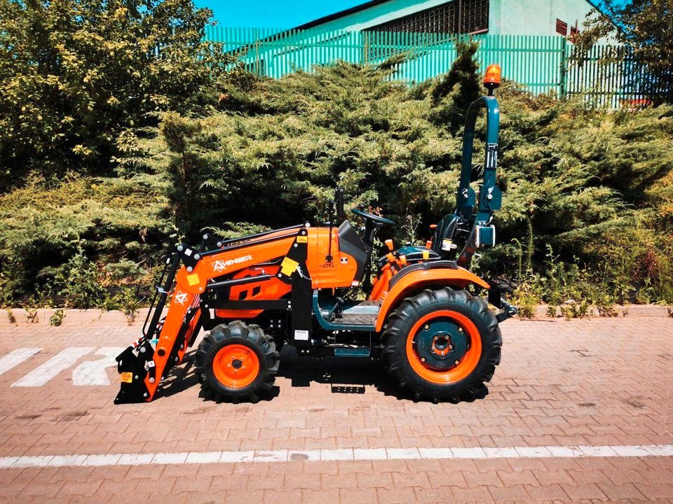 ✔✔ Traktor kaufen in Niedersachsen ✔✔ Kleintraktor inkl. Ausstattung & Anbaugeräte - 26PS Avenger mit Frontlader, Euro-Aufnahme & Industriebereifung - Landmaschine Baumaschine Nutzfahrzeug finanzieren in Heemsen