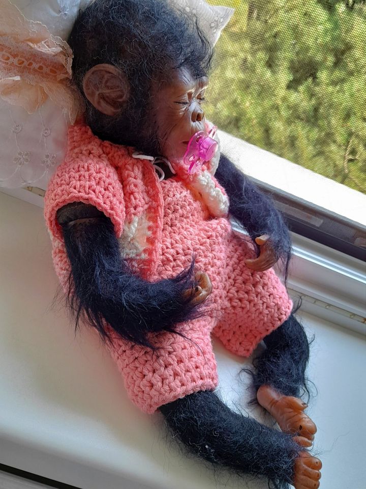 Reborn Schimpansen Äffchen Kofin sucht ein neues Heim in Berlin