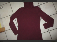 Esmara Rollkragen Pullover weinrot Gr M/L 42/44 weich warm Niedersachsen - Bramsche Vorschau