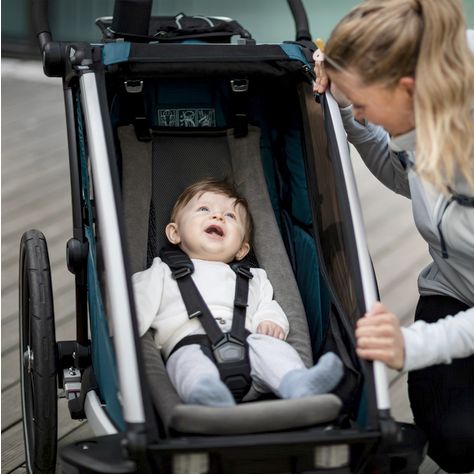 THULE Chariot Infant Sling Kindersitz Babytrage wie NEU in Röhrsdorf