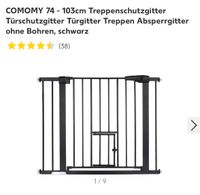 Comomy Treppenschutzgitter mit Katzenklappe 3x Rheinland-Pfalz - Schweich Vorschau