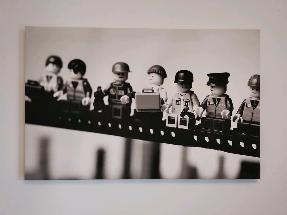 XXL Leinwand Lego New York in Hamberge Holstein