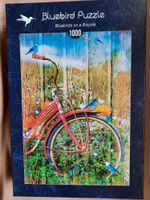 1000 Teile Bluebird Puzzle Motiv: Blaue Vögel auf dem Fahrrad Berlin - Tempelhof Vorschau