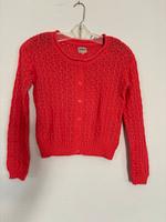 Only Strickjacke Cadigan Strick Größe 36 S Koralle orange Herbst Hessen - Nüsttal Vorschau