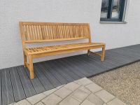 4' Teakbank Gartenbank Lugano Massiv Teak 180cm SONDERAKTION Baden-Württemberg - Riedlingen Vorschau