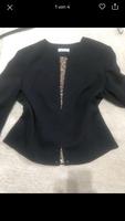 Schicker Apriori Blazer 38/40 schwarz mit Leofutter Bayern - Haßfurt Vorschau