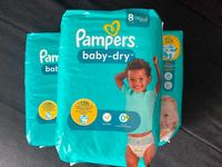 Pampers Baby Dry Windeln Größe 8 (3x18 Stück) Münster (Westfalen) - Aaseestadt Vorschau