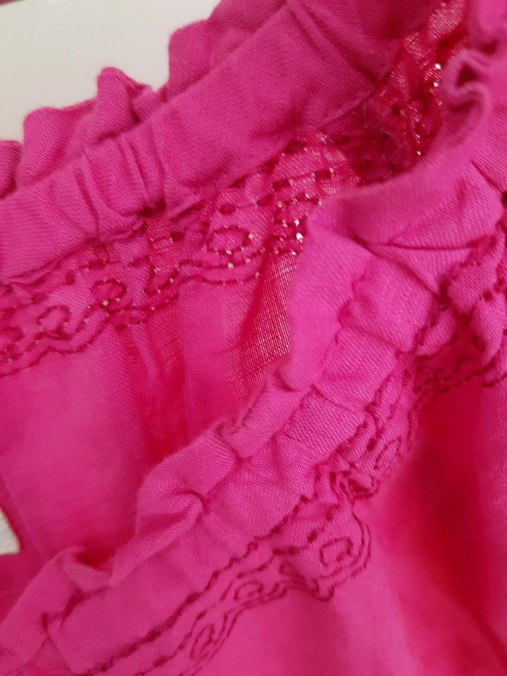 Damen Bluse rosa  Leinen Baumwolle 5gr.42 in Frankfurt am Main